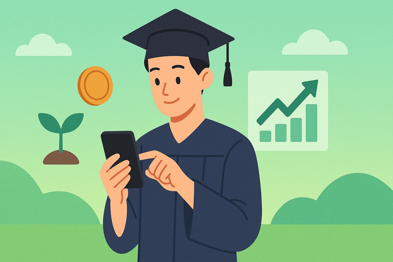 大学生からNISAを始める効果|20代の投資が有利な理由