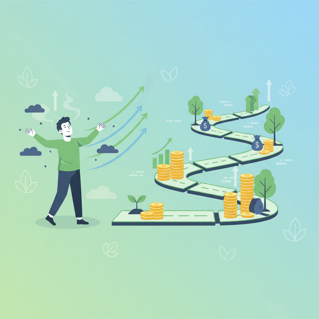 お金の不安をなくすロードマップ|5つのステップ